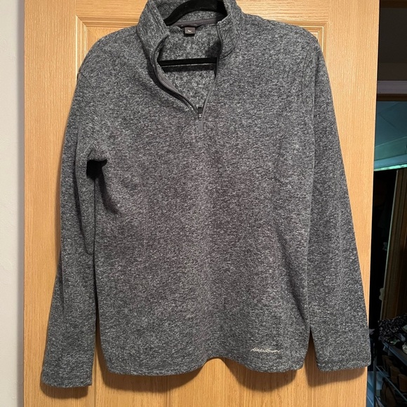 Eddie Bauer Women's 1/4 Zip Pullover Fleece Sweatshirt - Picture 2 of 11